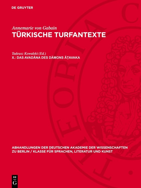 Das Avadāna des D&auml;mons Āṭavaka