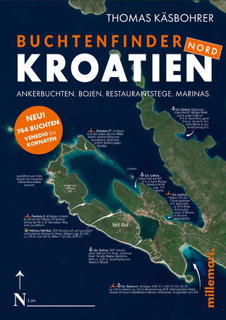 Buchtenfinder Kroatien Nord - Ausgabe 2025