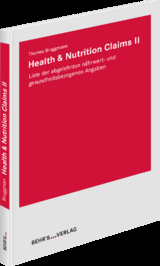 Health & Nutrition Claims II - Thomas Bruggmann