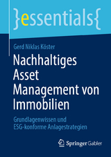 Nachhaltiges Asset Management von Immobilien - Gerd Niklas K&ouml;ster