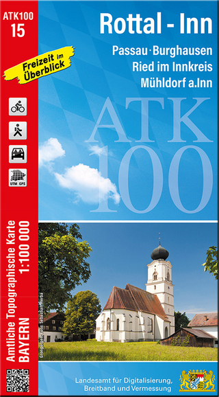 ATK100-15 Rottal-Inn (Amtliche Topographische Karte 1:100000)