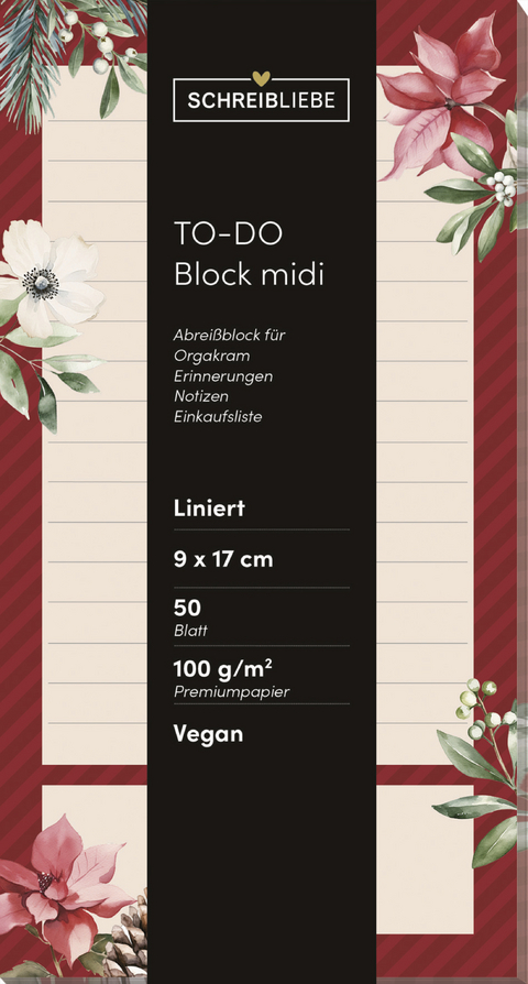 To-do-Block midi Weihnachten - 