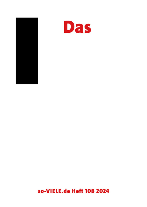 so viele Heft 108 2024 - Hubert Kretschmer