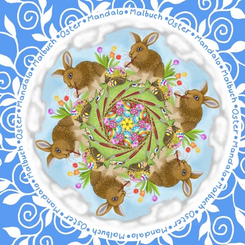 Oster-Mandala-Malbuch - Gudrun Heinrichmeyer