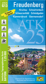 ATK25-G13 Freudenberg (Amtliche Topographische Karte 1:25000) - 