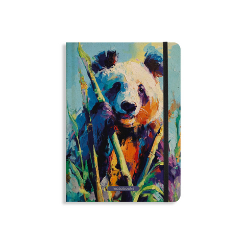 matabooks &ndash; Nachhaltiges A5 Notizbuch/Tagebuch/Bullet Journal/Schreibheft/Notebook aus S&uuml;&szlig;graspapier &ndash; Nari Farbe: Bamboo Green (liniert)