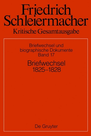 Briefwechsel 1825–1828