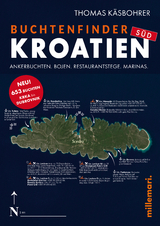 Buchtenfinder Kroatien S&uuml;d - Ausgabe 2025 - Thomas K&auml;sbohrer