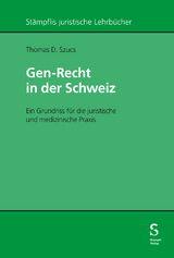 Gen-Recht in der Schweiz - Thomas Szucs