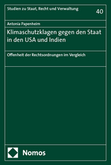 Klimaschutzklagen gegen den Staat in den USA und Indien - Antonia Papenheim