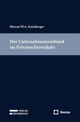 Der Unternehmensverbund im Privatrechtsverkehr