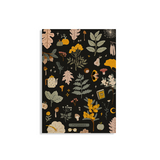 matabooks &ndash; Nachhaltiges A5 Notizbuch/Skizzenbuch/Tagebuch/Bullet Journal/Schreibheft aus Graspapier &ndash; Jana Farbe: Mystic Black