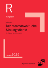 Der staatsanwaltliche Sitzungsdienst - Rainer Kock, Patrick Rieck