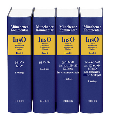 M&uuml;nchener Kommentar zur Insolvenzordnung Gesamtwerk. InsO - 