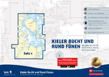 Sportbootkarten Satz 1: Kieler Bucht und Rund Fünen (Ausgabe 2025) - 