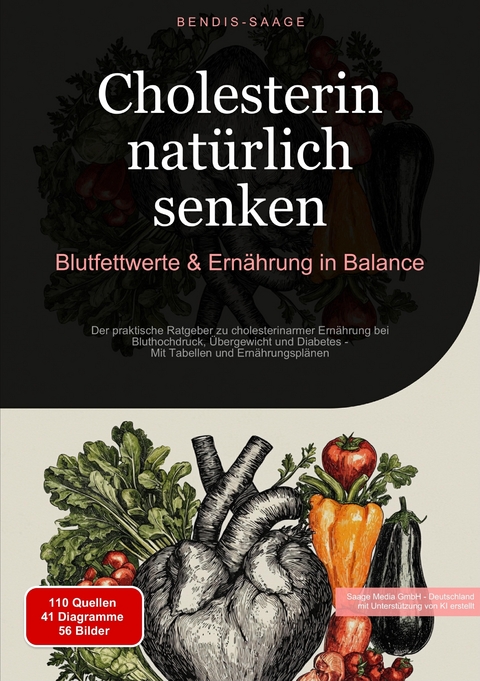 Cholesterin nat&uuml;rlich senken: Blutfettwerte & Ern&auml;hrung in Balance - Bendis A. I. Saage - Deutschland