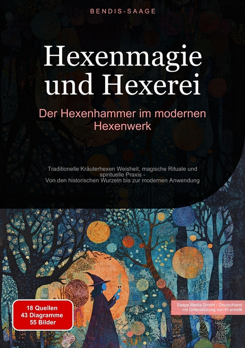 Hexenmagie und Hexerei: Der Hexenhammer im modernen Hexenwerk - Bendis A. I. Saage - Deutschland