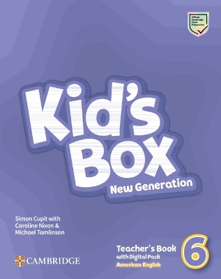 Kid's Box New Generation Level 6 Teacher's Book with Digital Pack American English - Simon Cupit