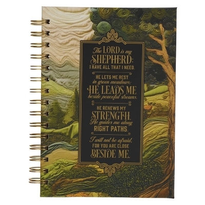 Journal Wirebound Tapestry the Lord Is My Shepherd Ps. 23 - 