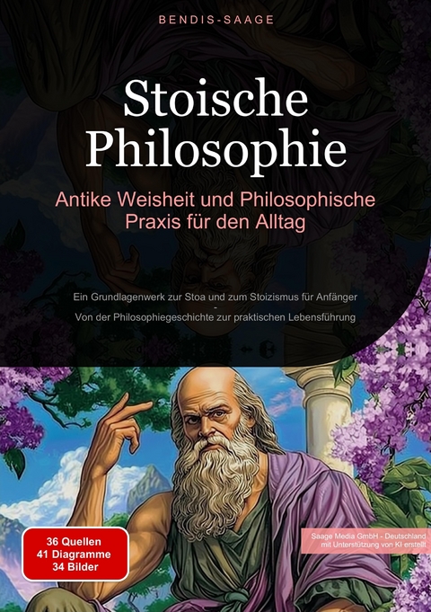 Stoische Philosophie: Antike Weisheit und Philosophische Praxis f&uuml;r den Alltag - Bendis A. I. Saage - Deutschland