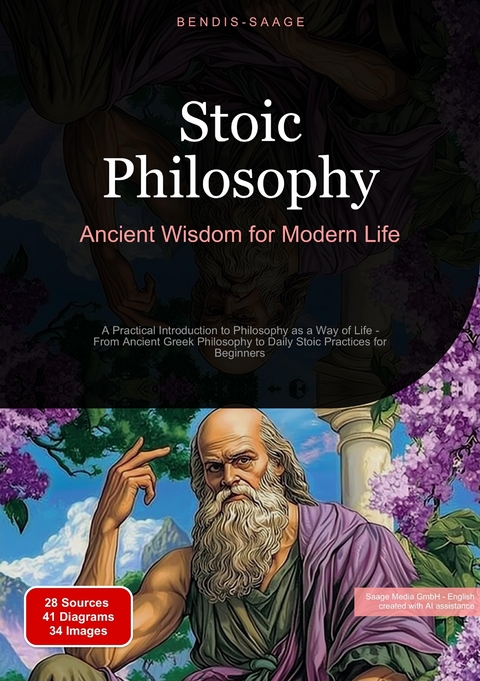 Stoic Philosophy: Ancient Wisdom for Modern Life - Bendis A. I. Saage - English