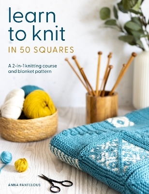 Learn to Knit in 50 Squares - Anna Pantelous