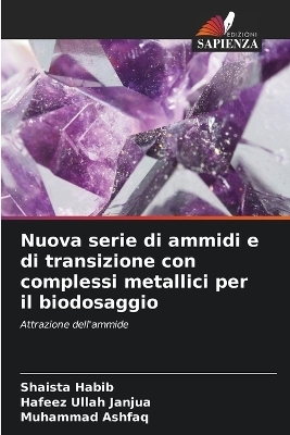 Nuova serie di ammidi e di transizione con complessi metallici per il biodosaggio - Shaista Habib, Hafeez Ullah Janjua, Muhammad Ashfaq