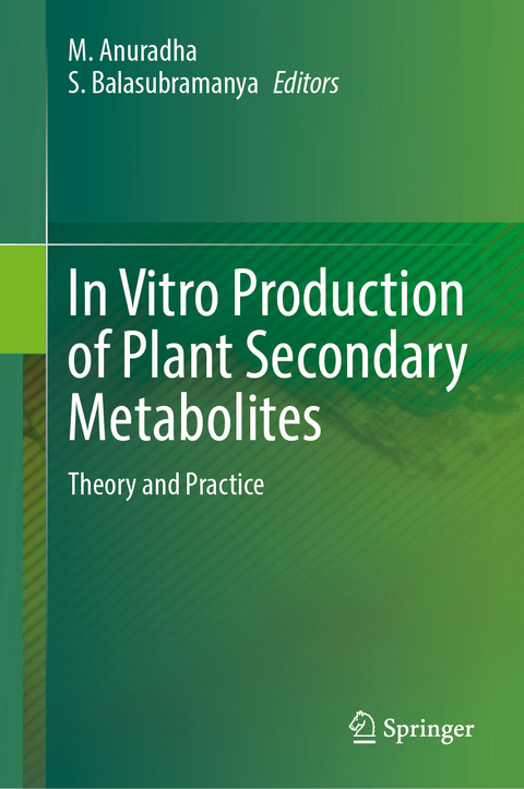 In Vitro Production of Plant Secondary Metabolites - 