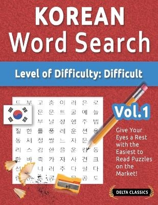 Korean Word Search - Level of Difficulty