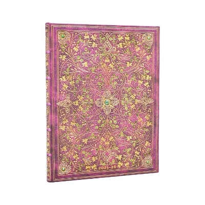 2026 Diamond Jubilee (Sangorski & Sutcliffe) Ultra 18-month Vertical Hardcover Flexi Dayplanner 2025-2026 (Elastic Band Closure) -  Paperblanks