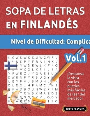 Sopa de Letras En Finland&eacute;s - Nivel de Dificultad -  Delta Classics