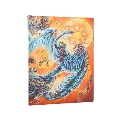 2026 Skybird (Birds of Happiness) Ultra 18-month Vertical Softcover Flexi Dayplanner 2025-2026 (Elastic Band Closure) -  Paperblanks