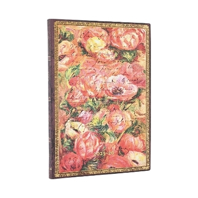 2026 Renoir, Letter to Morisot (1892) (Embellished Manuscripts Collection) Midi 18-month Horizontal Softcover Flexi Dayplanner 2025-2026 Renoir, Letter to Morisot (1892 (Elastic Band Closure) -  Paperblanks