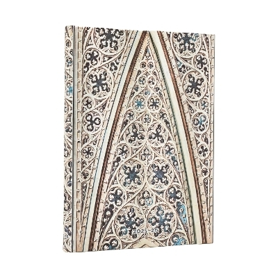 2026 Vault of the Milan Cathedral (Duomo di Milano) Midi 18-month Horizontal Hardcover Flexi Dayplanner 2025-2026 (Wrap Closure) -  Paperblanks