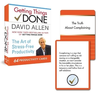 Getting Things Done - 64 Productivity Cards - David Allen