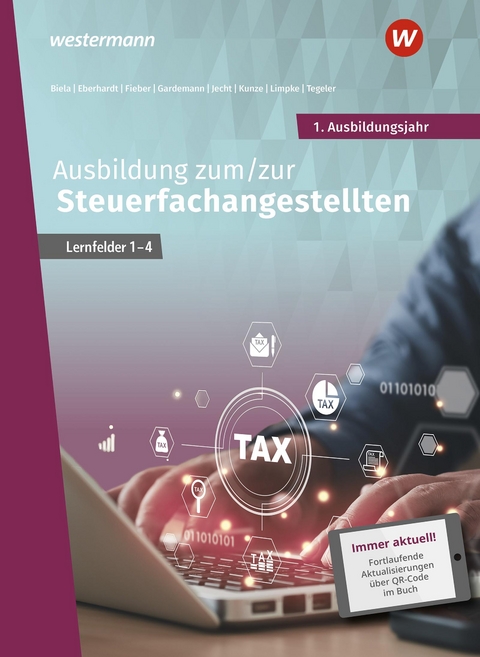 Ausbildung zum/zur Steuerfachangestellten - Tobias Fieber, Marcel Kunze, Adda Gardemann, Peter Limpke, Hans Jecht, Sven Biela, Manfred Eberhardt, Rainer Tegeler