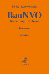 Baunutzungsverordnung: BauNVO - König, Helmut