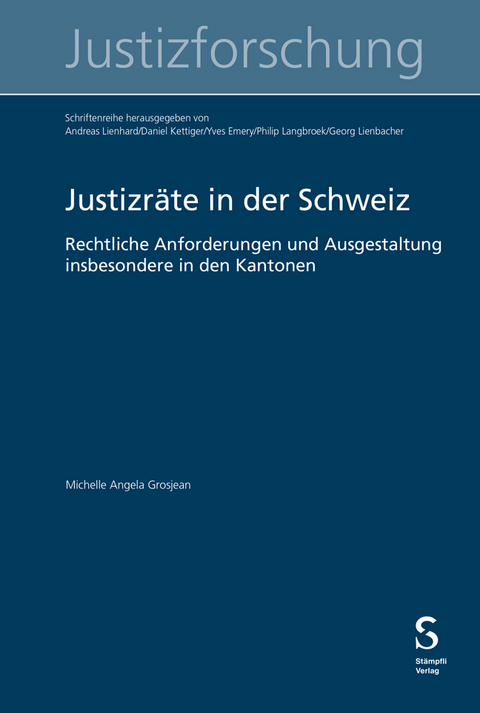 Justizräte in der Schweiz - Michelle Grosjean