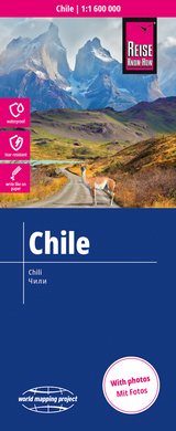 Reise Know-How Landkarte Chile (1:1.600.000) - 