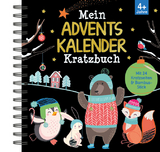 Mein Adventskalender-Kratzbuch