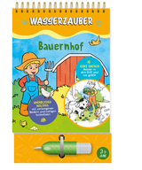 Bauernhof Wasserzauber Malbuch
