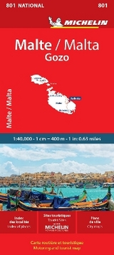 Malta - Michelin National Map 801 - Michelin
