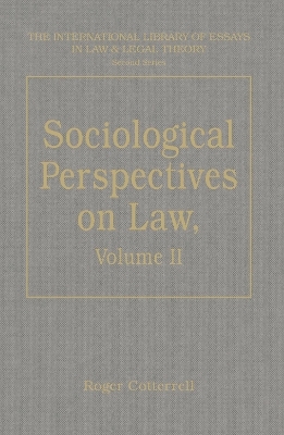 Sociological Perspectives on Law