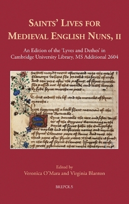 Saints' Lives for Medieval English Nuns, II