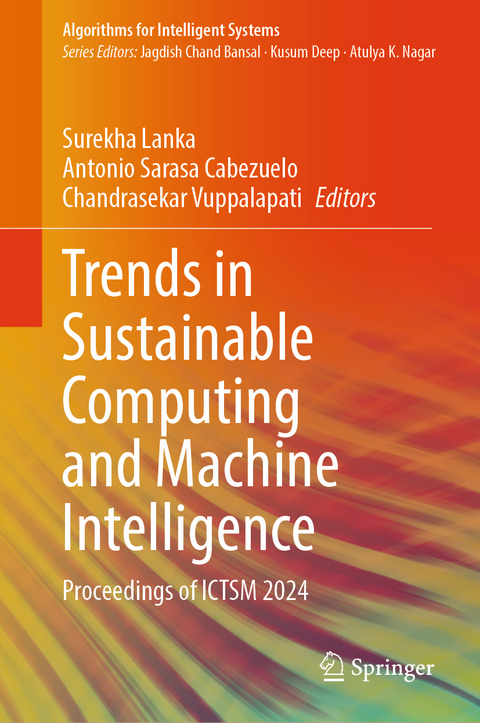 Trends in Sustainable Computing and Machine Intelligence - 
