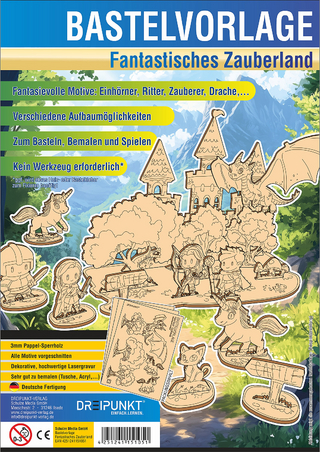 Bastelvorlage Fantastisches Zauberland