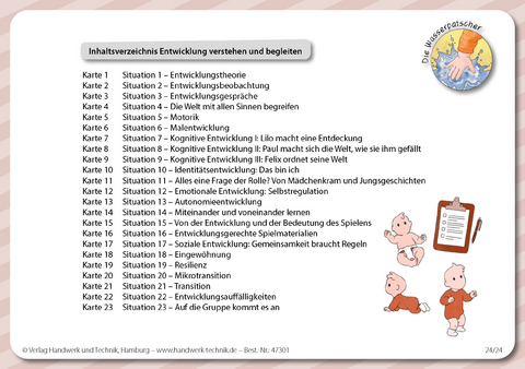 Kartenset Krippe - Die Wasserpatscher - Heike Schulz, Elisabeth Rose