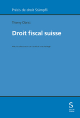 Droit fiscal suisse - Thierry Obrist