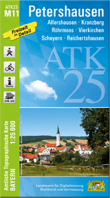 ATK25-M11 Petershausen (Amtliche Topographische Karte 1:25000) - 