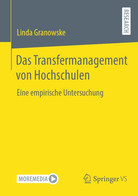 Das Transfermanagement von Hochschulen - Linda Granowske